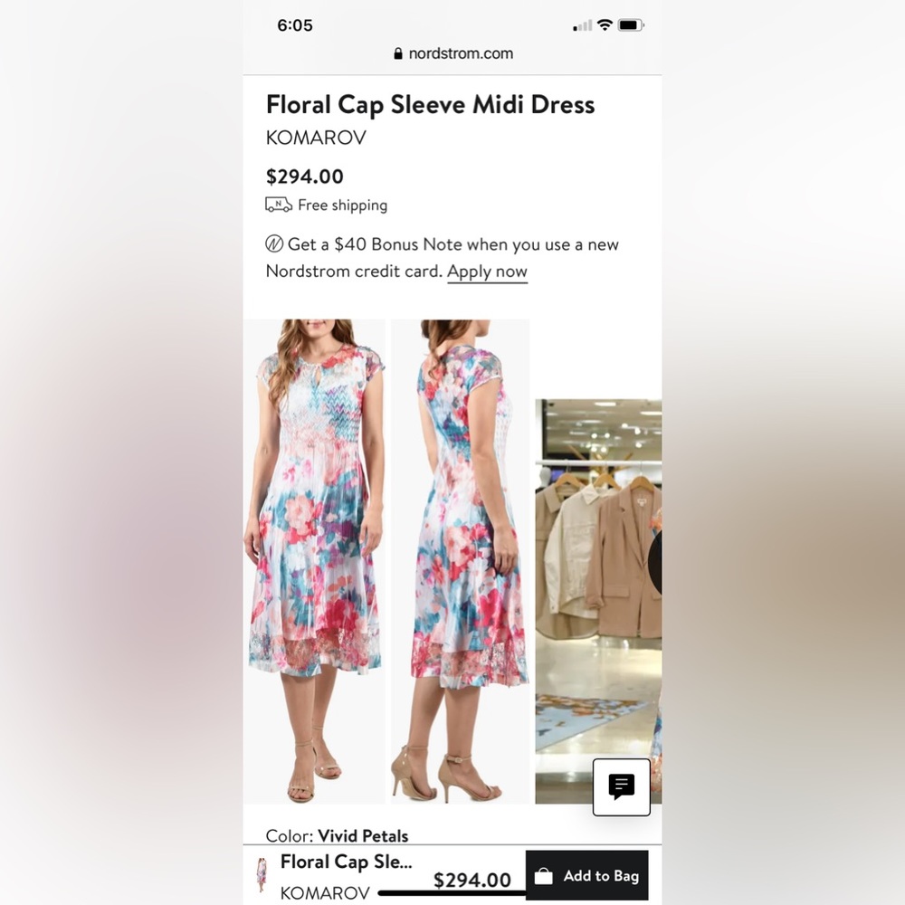 Gorgeous Komarov Summer Dress - Picture 13 of 13